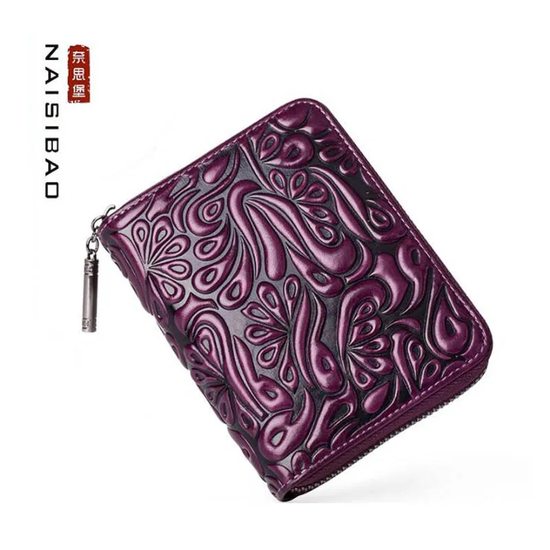 NAISIBAO новая Противоугонная щетка сумка для органной карты Женская многокарточная