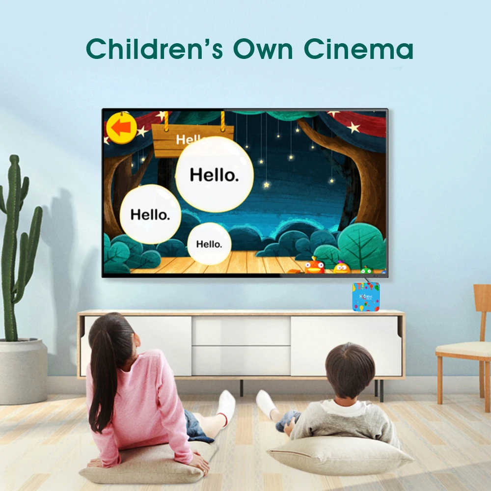 H96 mini H6 android TV Box Android 9 0 HD 6K H.265 Netflix Account M3u Smart с дистанционным управлением
