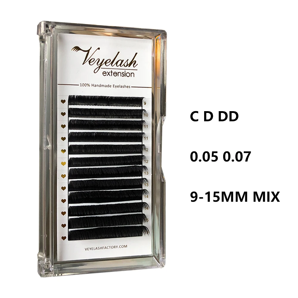 Viplash легко растушевать ресницы объемные фаст веер для ресниц 12 рядов наращивание