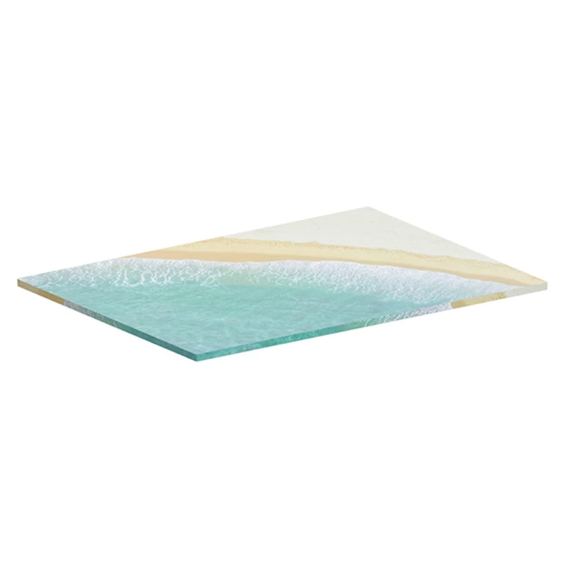 

Rectangle Serving Board Crystal Epoxy Resin Mold Coaster Tray Silicone Mould DIY Crafts Fruit Dish Cup Mat Decor Mold