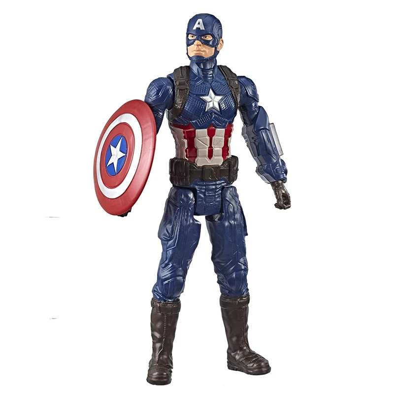 Кукла Марвел 30 см модель Мстителей Капитан Америка Железный человек Человек паук