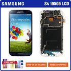 Super AMOLED экран для Samsung I9500 Galaxy S4 ЖК-дисплей сенсорный экран дигитайзер в сборе с рамкой для Samsung S4 I9500