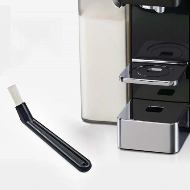 Coffee Brush Espresso Coffee Machine Cleaning Brush Machine Coffee Grime Cleaning Brush Plastic Handle Cleaner Tools