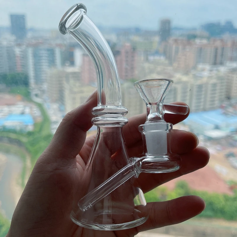 

5 inch handmade style glass vase creative unique desktop pattern glass container family wedding decoration set borosilicate toy