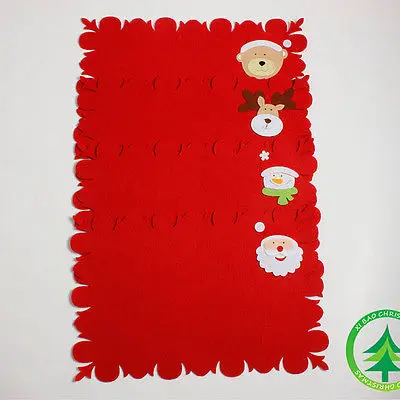 2020 НОВАЯ РОЖДЕСТВЕНСКАЯ салфетка под приборы Рождественский стол держатель