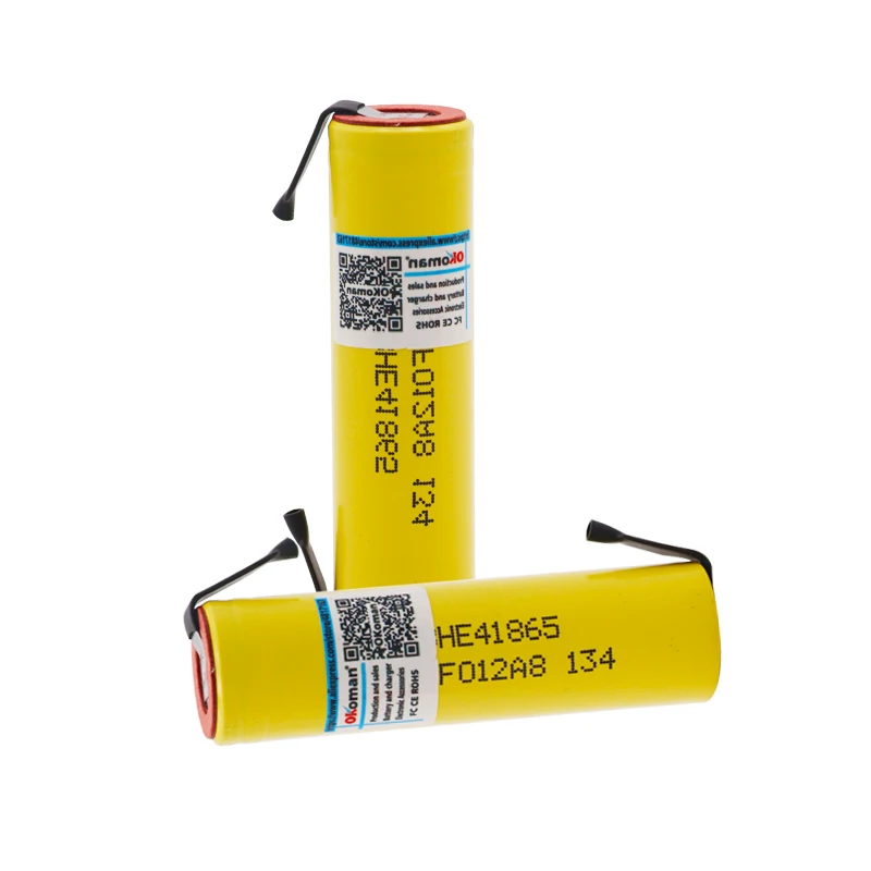 100% Новый оригинальный HE4 3 7 v 2500mah 18650 литиевая аккумуляторная батарея для