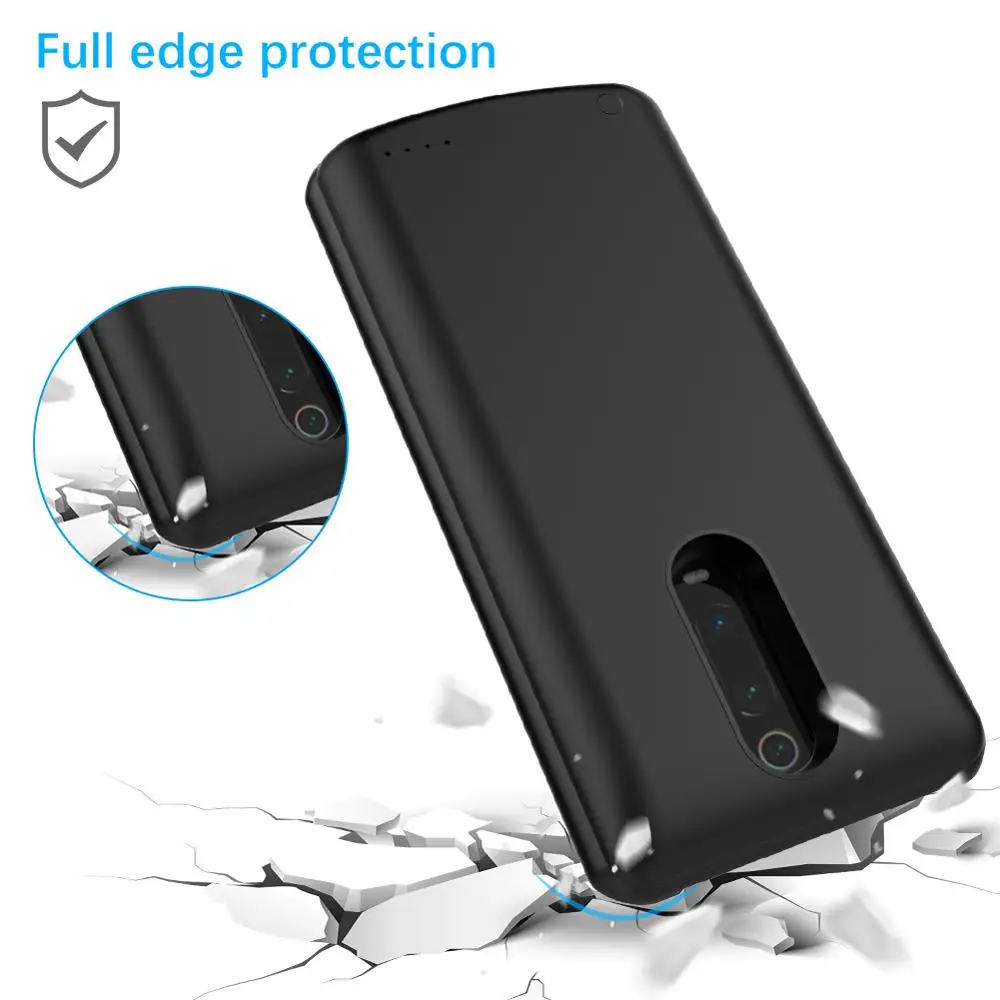 Чехлы с зарядным устройством для аккумуляторов 6500 мАч Xiaomi Mi 9T Pro чехол