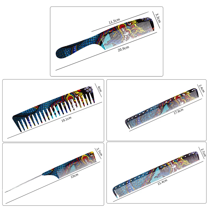 Расческа для стрижки волос с китайским драконом Профессиональный