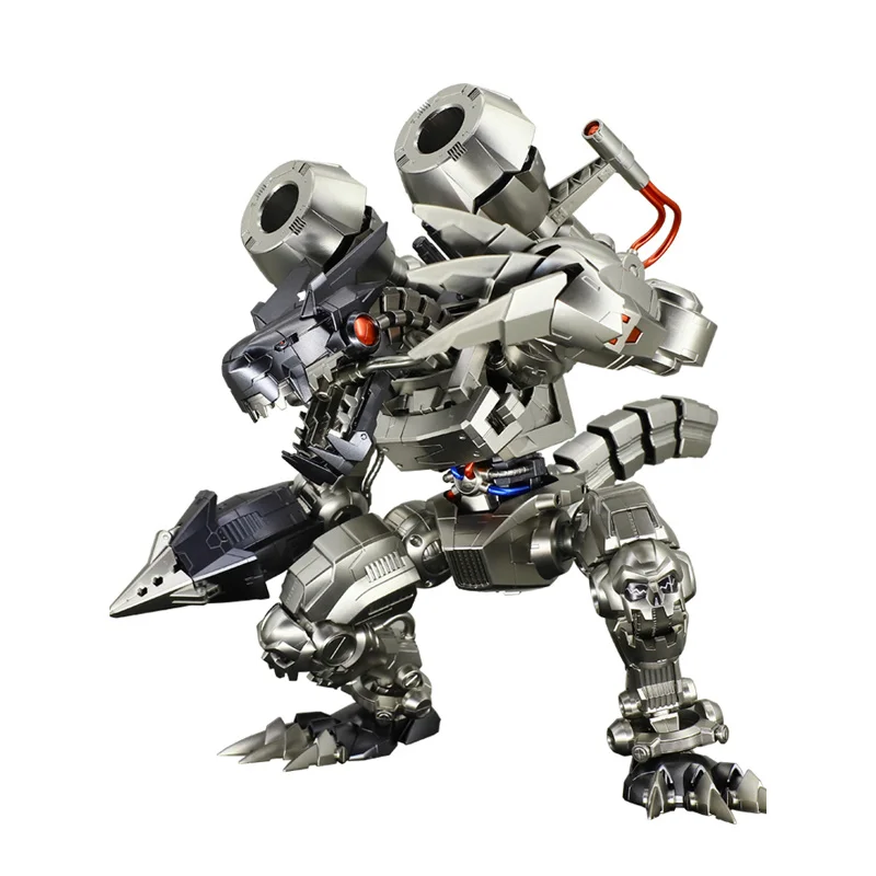 

BANDAI Assembly Model Figure Rise Metal Coloring Mugendramon Digital Monster Action Toy Figures Children's Gifts Assembly Model