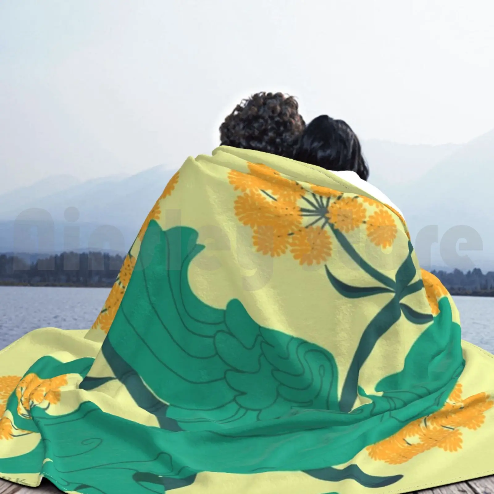 Одеяло с цветочными артефактами модное на заказ археология история искусства