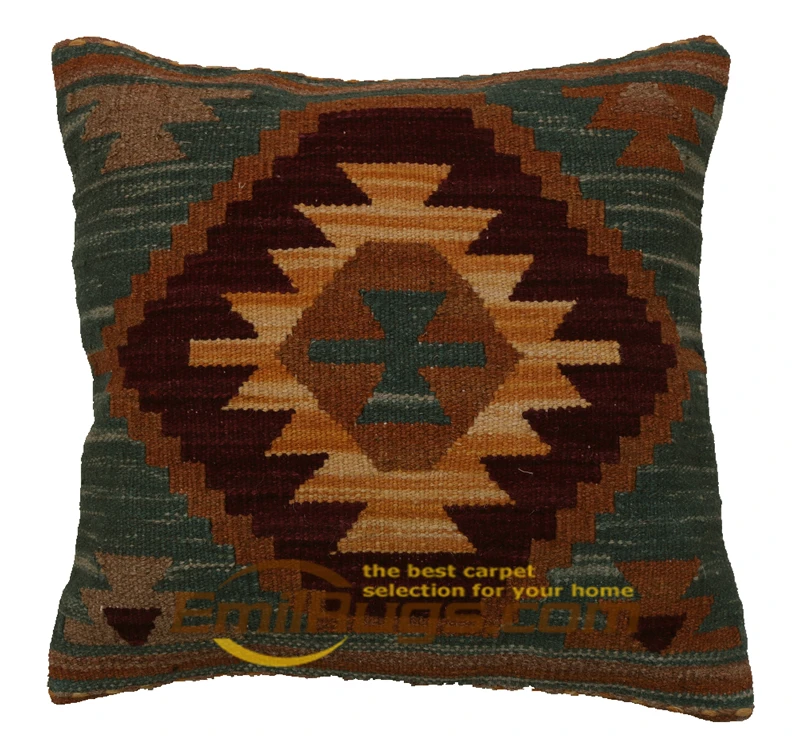 Роскошные наволочки Kilim ручной работы Декор красивые цветы шерстяная