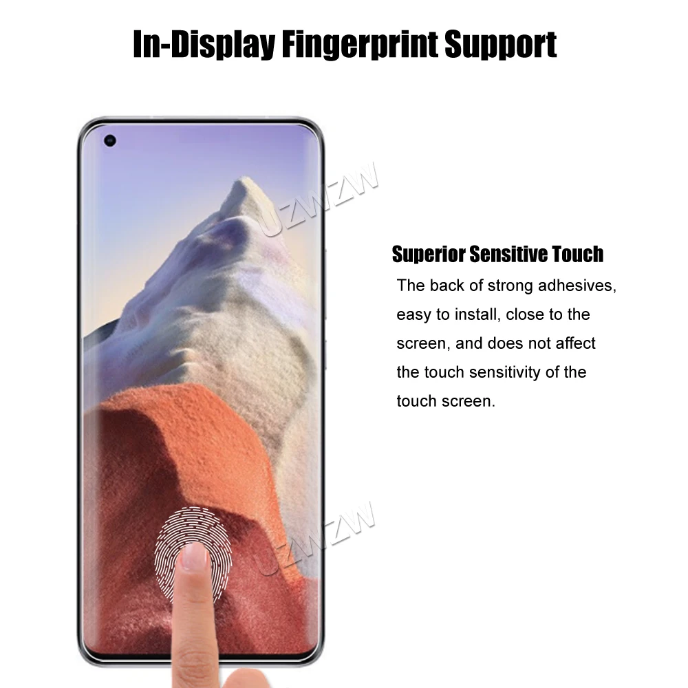 4 in 1 for xiaomi mi 11 ultra screen protector soft hydrogel film 3d full coverage camera lens film free global shipping