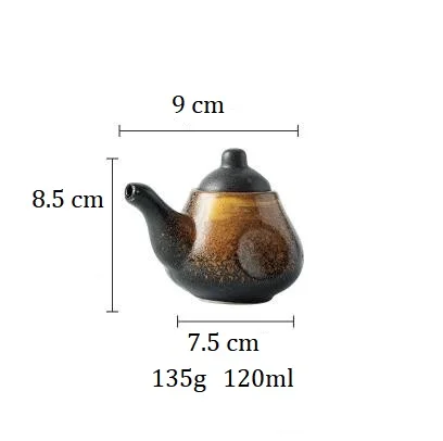 Spice Pot NIMITIME керамические чашки приправа консервированная бутылка с соевым соусом держатель зубочистки банка для перца чайник для специй посуда Ресторан - Цвет: Spice Pot