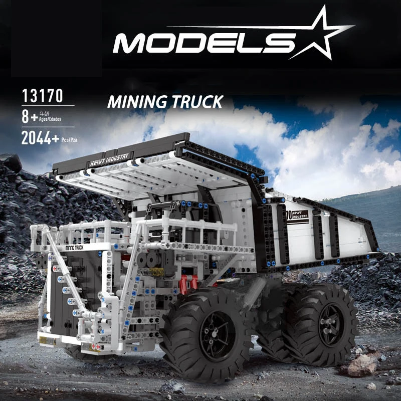 Форма KING 13170 Technic серия либхер Terex T284 горнодобывающая модель экскаватора самосвал
