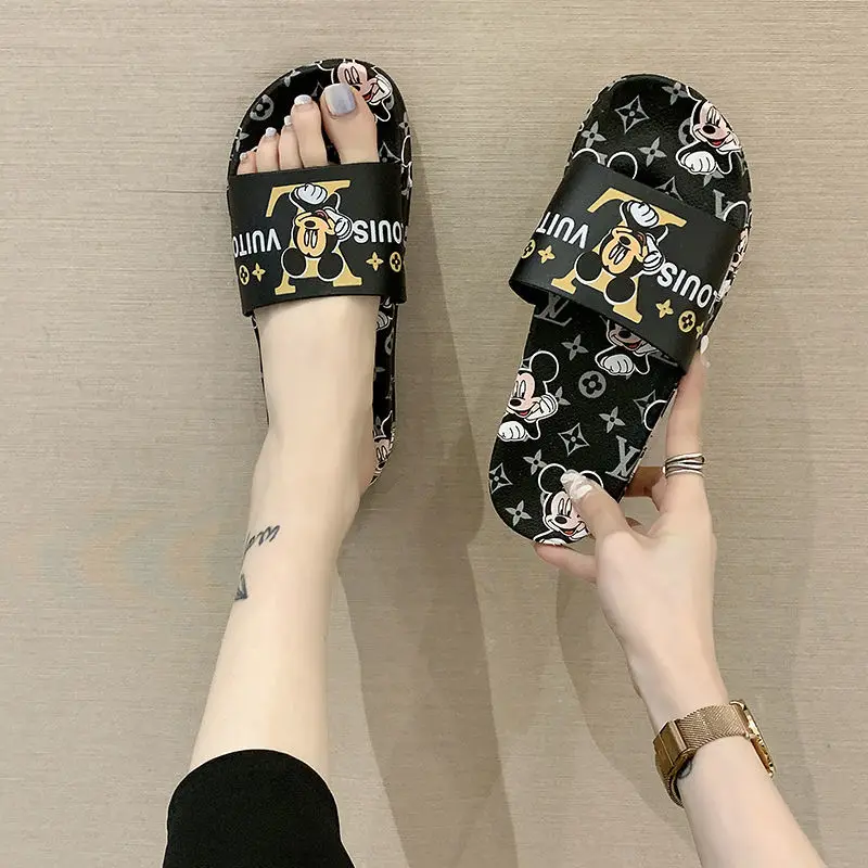 

Waterproof slippers women's home summer home anti-slip online celebrity ins wear slippers fashion new cute sandals and slippers