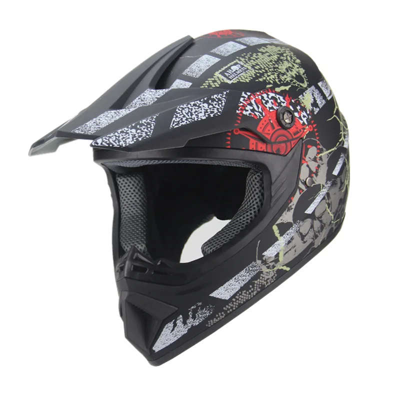 

Personality four seasons electric battery car off-road helmet mountain bike full helmet DH downhill kart helmet beach bike