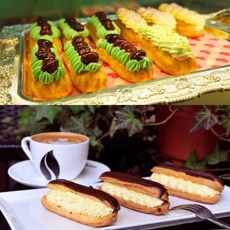 Силиконовые 3D формы в виде длинной полоски для мусса торта силиконовые выпечки