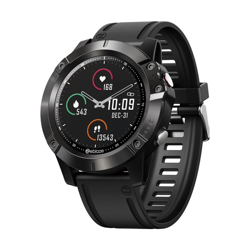 

Zeblaze VIBE 6 Stand Alone Music Player Smart Watch Receive/Make Call Heart Rate Blood Pressure 25 Days Battery Life Smartwatch