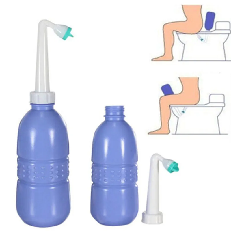 

Portable Empty Bidet Bottle Handheld Travel Toilet Hand Spray Seat Water