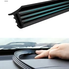 Наклейки на приборную панель автомобиля, 160 см, звукоизоляция, универсальные резиновые полоски для уплотнения автомобиля