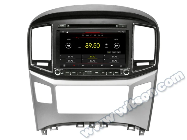 Автомобильная Мультимедийная система с DVD GPS радио 8 дюймов Android 10 для Hyundai H-1 2016-2018