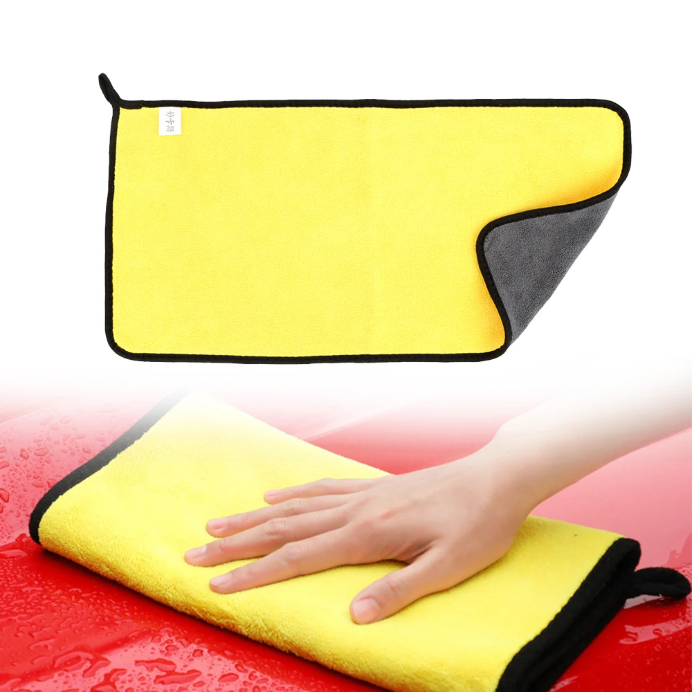 1 шт. полотенце из микрофибры для автомойки шкода Мазда 3 6 ford focus polo bmw e90 e60 citroen c4 kia