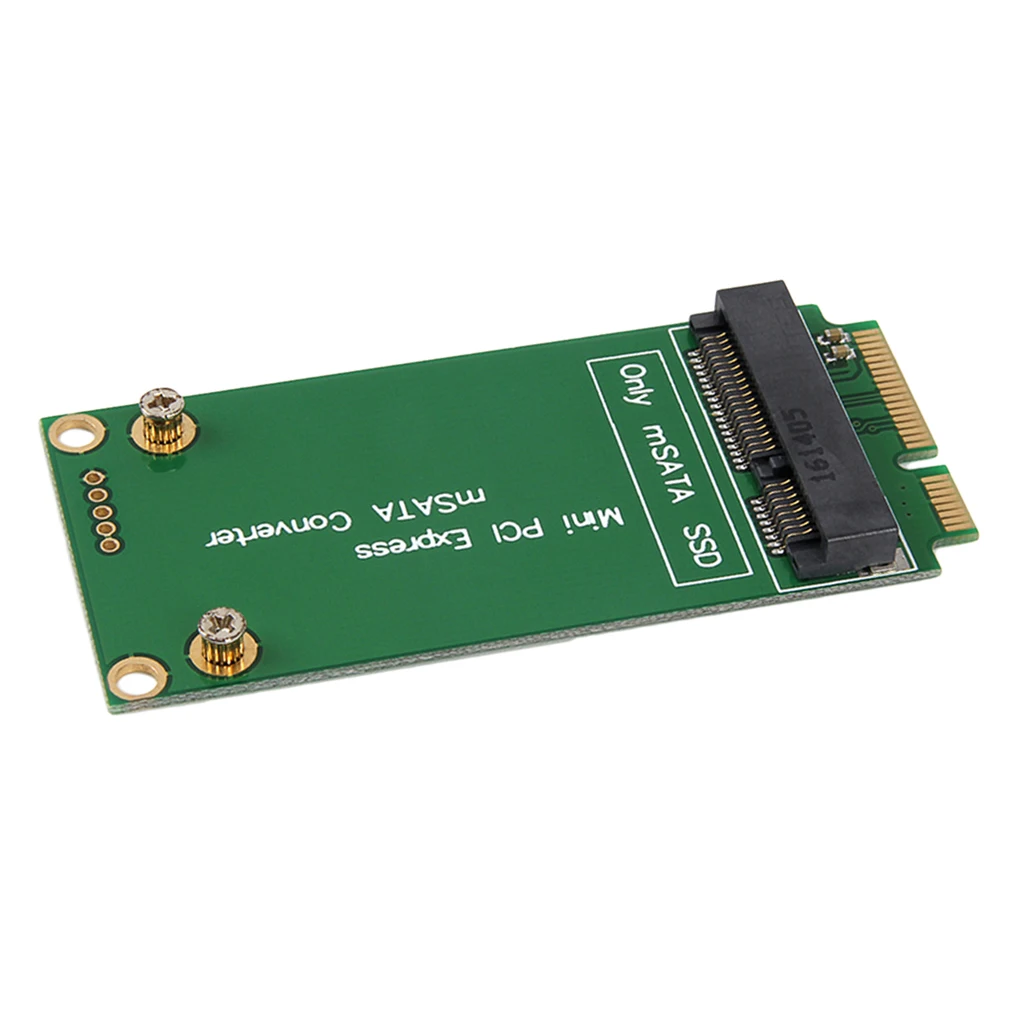 1Set MSATA SSD To Mini PCIe SATA Hard Drive Adapter Card Converter For Asus | Компьютеры и офис