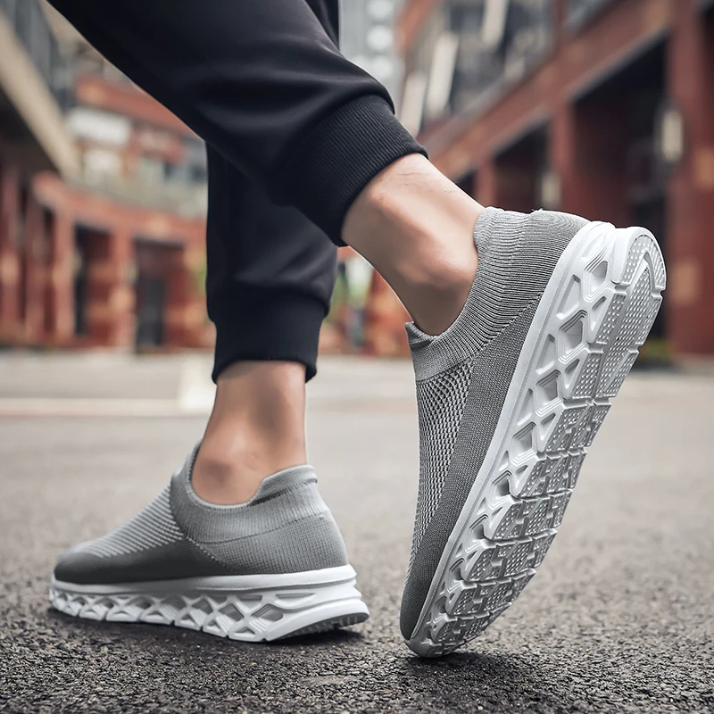 

Summer Men Casual Shoes Krasovki Male Shoes Adult Breathable Sneakers Man Slip-on Zapatos Hombre Tenis Masculino Adulto