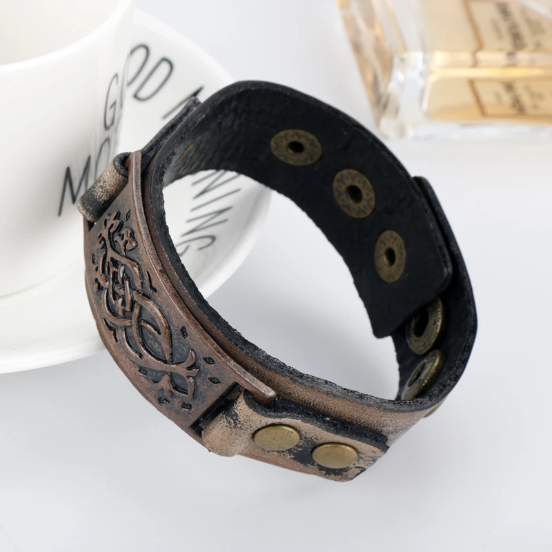 Мужской Браслет-манжета в стиле ретро | Украшения и аксессуары