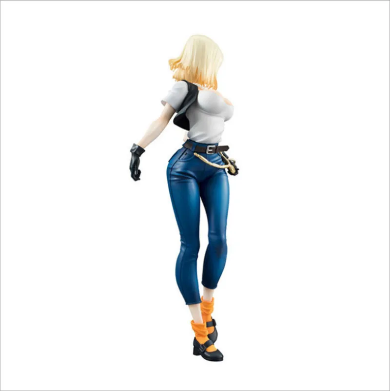 Сексуальная экшн фигурка Android 18 лазури коллекционная кукла Рождественский