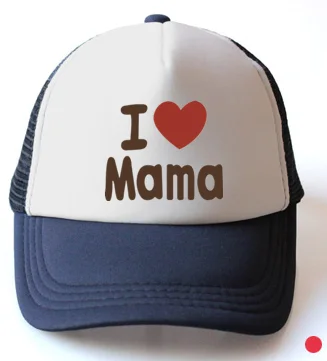 blue mama Шапка для маленьких девочек, аксессуары для детей от 3 до 8 лет, бейсболка с единорогом для девочек, летняя кепка водителя грузовика, кепка для детей - Цвет: blue mama