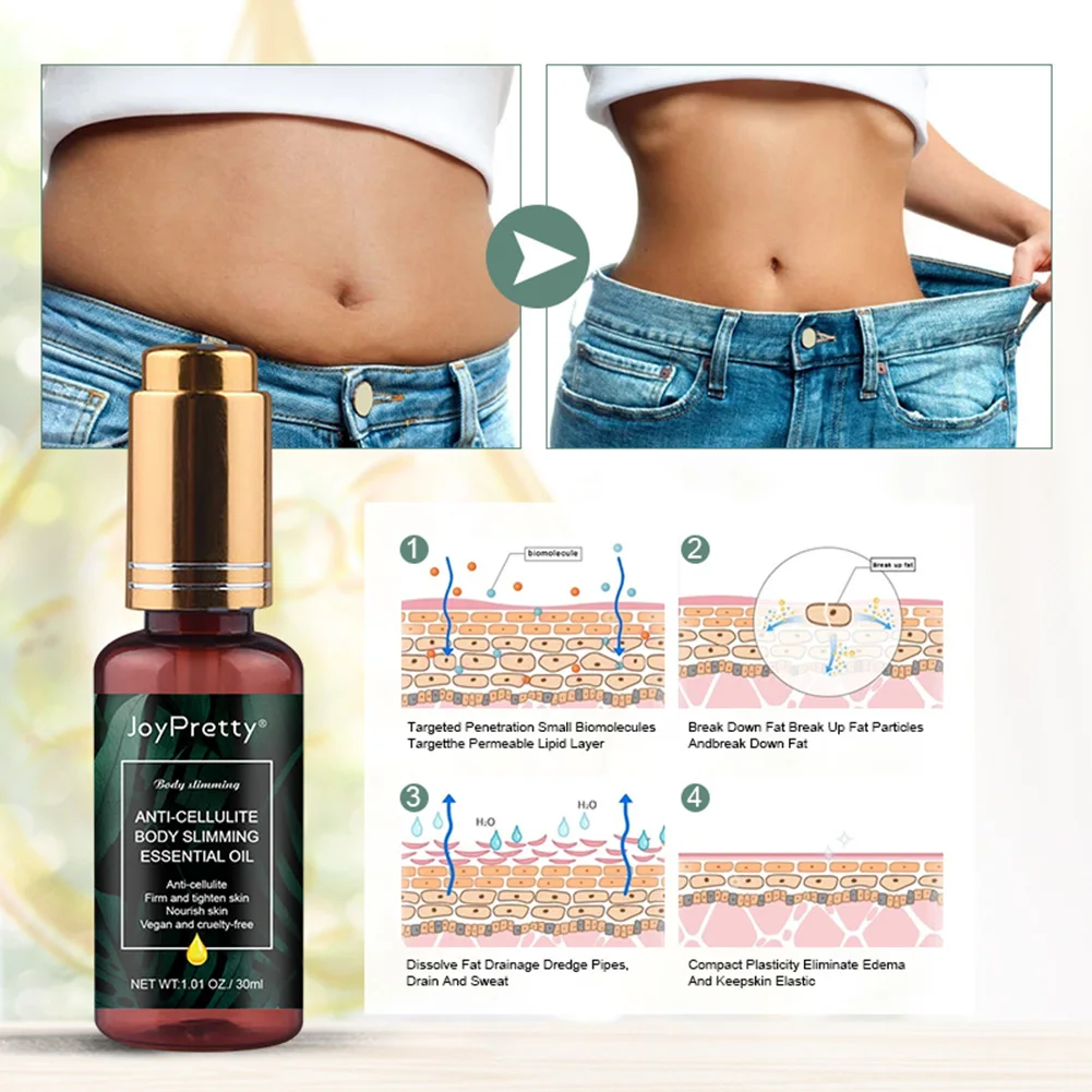 Body Slimming Essential Oil Massage for Weight Loss Fat Burning Arms Legs Back Waist Figure Shaping |