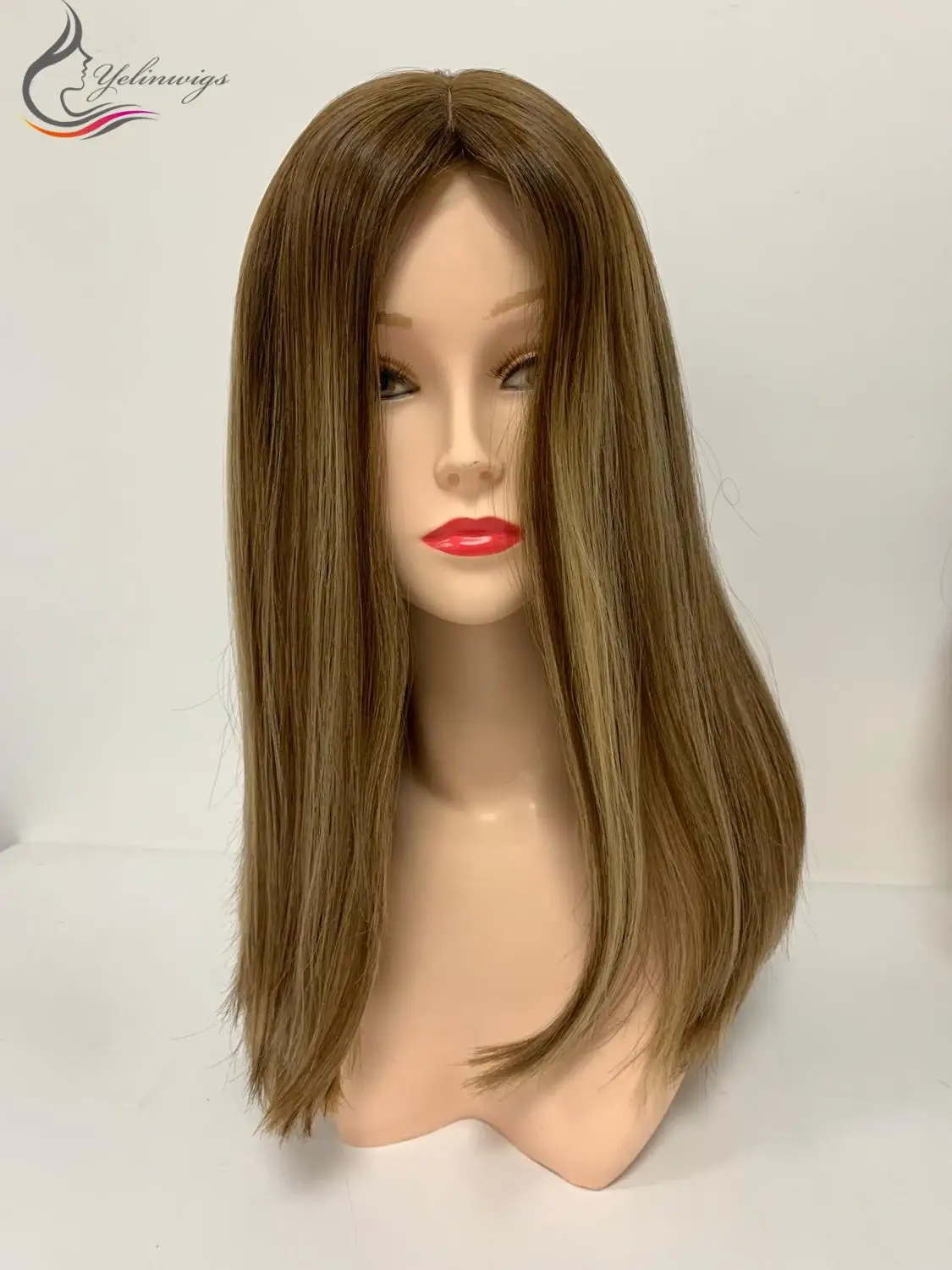 Новые европейские натуральные волосы шелковые верхние парики настроенные