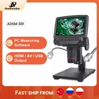 andonstar digital microscope adsm301 hdmiav long object usb distance digital microscope for phone repair soldering tool watch