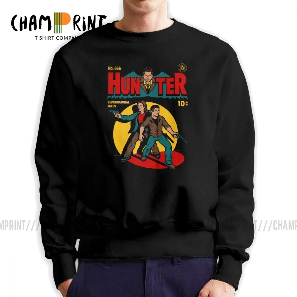

Hunter Comic Men Hoodies Novelty Supernatural Super Hero Funny Mashup Harajuku Hip Hop Sweatshirts Classic Pullovers for Men