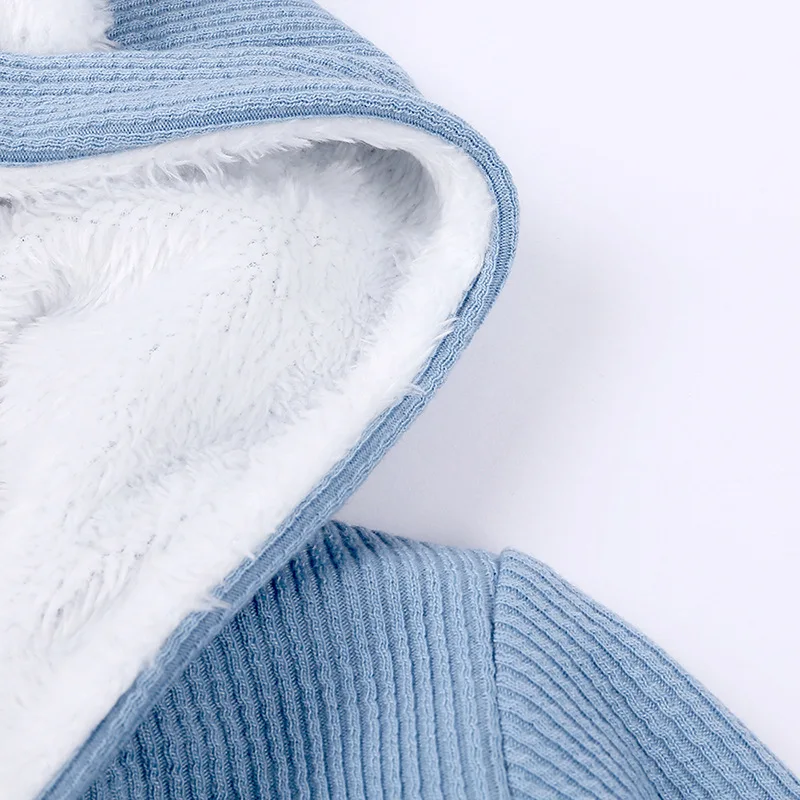 Модный зимний комбинезон для новорожденных 2021 плотный Теплый Бархатный Пижамный