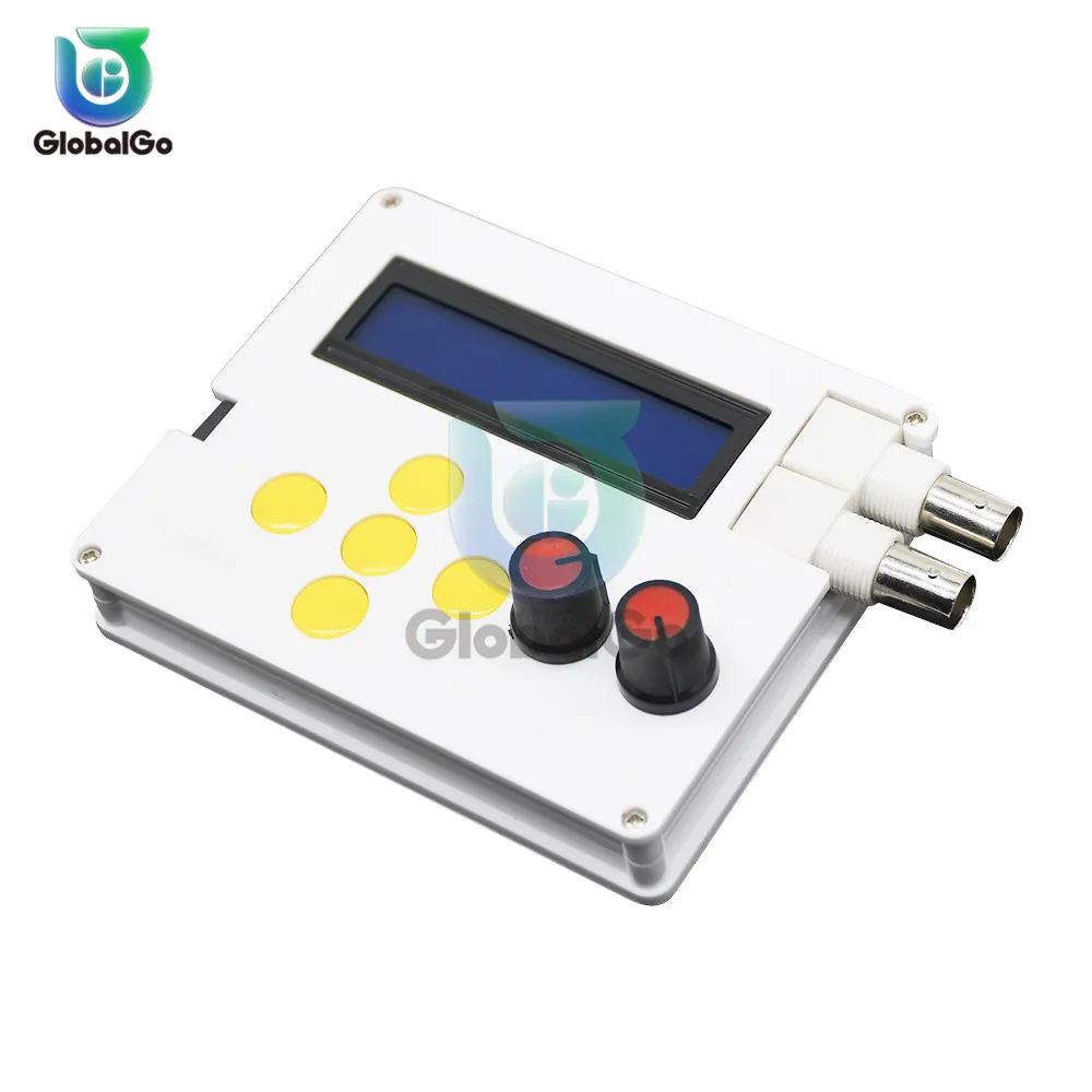 1HZ-500KHZ YM-100 DDS Signal Generator Sine Square Triangle Sawtooth ECG Noise Output Wave SourceModule Frequency Counter - купить по