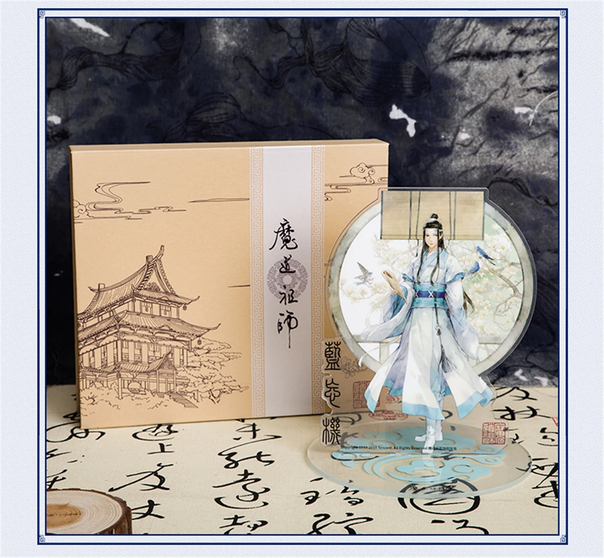 Wei Wuxian Lan Wangji сцена акриловая игрушка Косплей Mo Dao Zu Shi настольное украшение