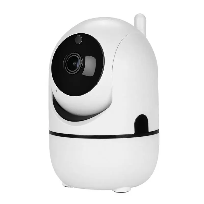 White EU 1080P Pan Tilt беспроводная wifi веб-камера с автоматическим отслеживанием безопасности человека дома CCTV сетевая камера ЕС веб-камеры - Цвет: White EU