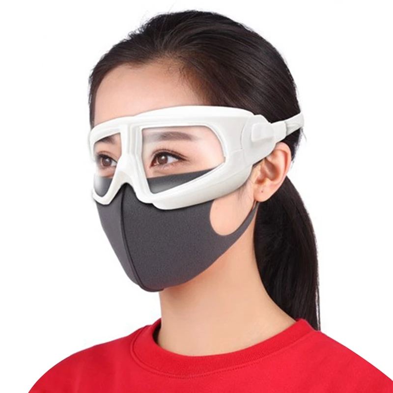 

Полностью закрытые защитные очки, защита глаз, велосипедные очки с защитой от запотевания, слюны, пыли, газа, с защитой от УФ-лучей, защитные ...