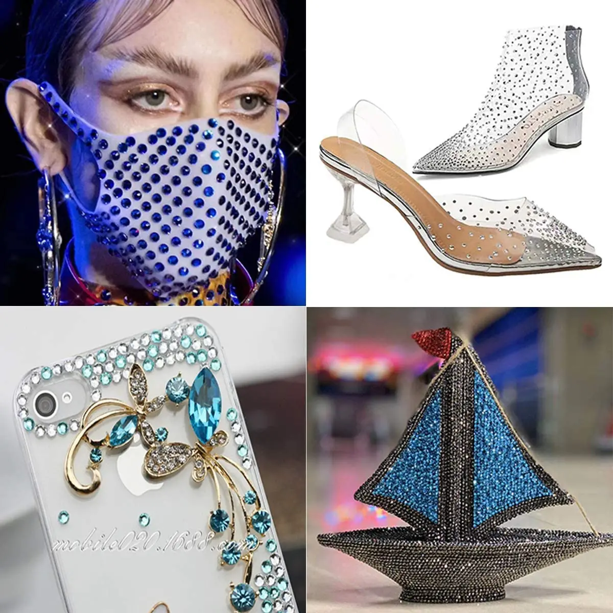 

Hot Sale 8800 Pcs/Set Hot Fix Rhinestones Iron-on Wand Strass Hotfix Applicator/Flatback Crystal Glass Hot Fix Rhinestones