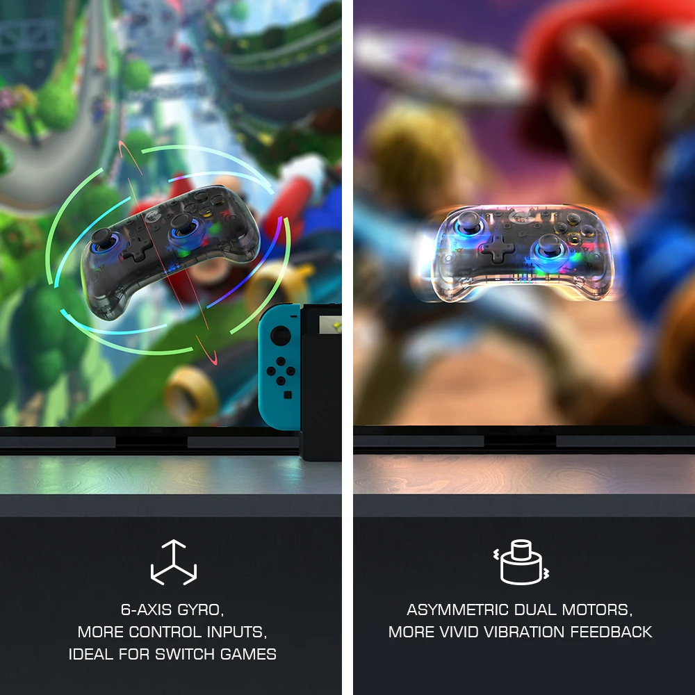 Мини Bluetooth-контроллер GameSir T4 геймпад для Nintendo Switch Android iOS Apple Arcade и MFi Game - купить по