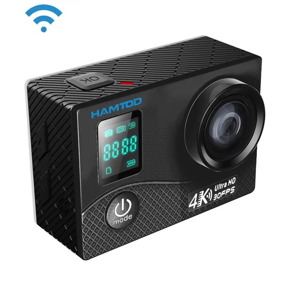 4K Wi-Fi камера Водонепроницаемый чехол Allwinner V3 программа 0 66 дюйма передний экран 2