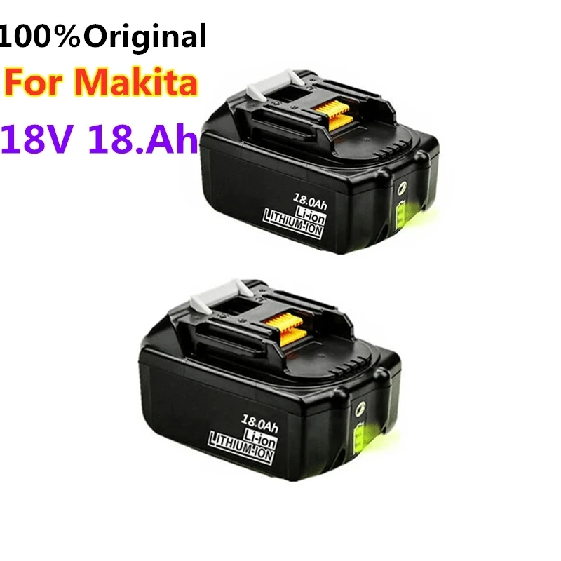 18V1 8Ah перезаряжаемая батарея 18000mah литий-ионная сменная питания для MAKITA BL1880 BL1860