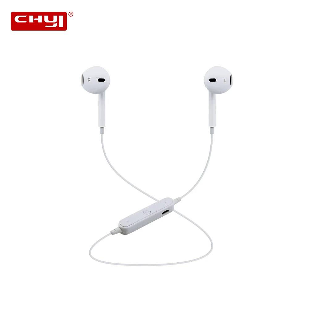 Беспроводные Bluetooth наушники CHYI спортивные вкладыши музыка Steoro гарнитура с