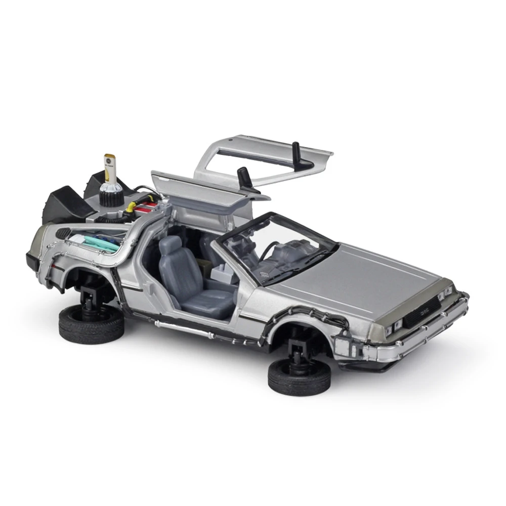 Фото Модель автомобиля Welly 1:24 модель DeLorean Time Machine Назад в будущее | Игрушки и хобби