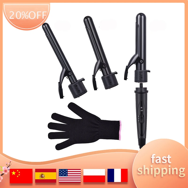 

Auto Hair Curling Wand Professional Hair Curler Iron Styler Automatic Rotating Styling Tool With Ceramic Ionic Barrel