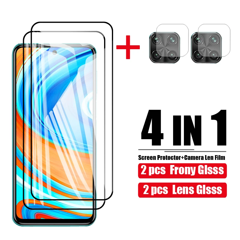 

Закаленное стекло для Xiaomi Redmi Note 9 Pro Max, Защита экрана для redmi note 9 Pro Max, защитная пленка для камеры