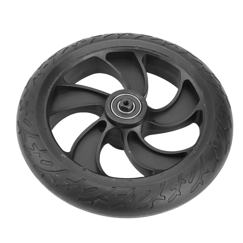 

Replacement Rear Wheel Electric Scooter Solid Rear Wheel Back Tire Tyres with Wheel Hub for 8 Inch Kugoo S1 S2 S3