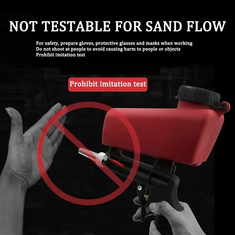 Portable Sandblasting Guns 90psi Adjustable Small Air Blasting Machine Derusting Spray Set | Инструменты